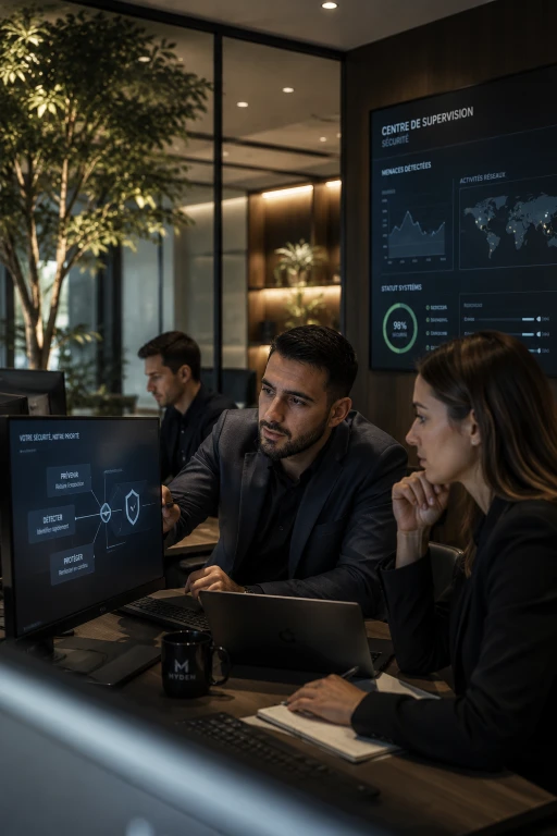 Analyste informatique dans un environnement de supervision sobre