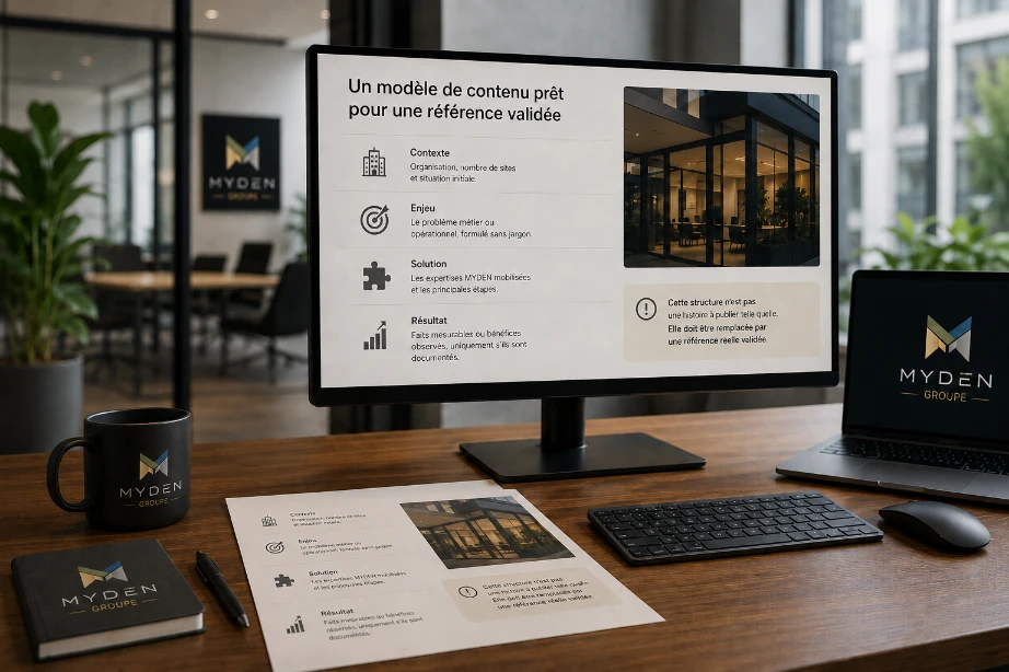 Présentation MYDEN d’un modèle de référence client validée